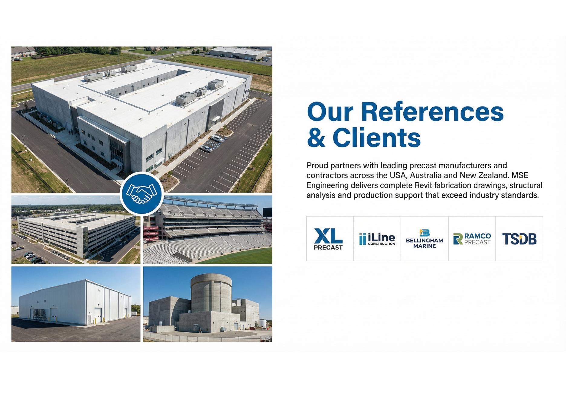 References and clients of MSE Engineering